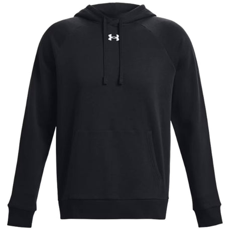 Under Armour Men's Rival Fleece Hoodie Black - 5