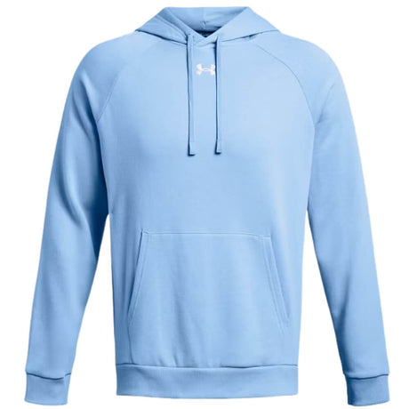 Under Armour Men's Rival Fleece Hoodie Carolina Blue - 3