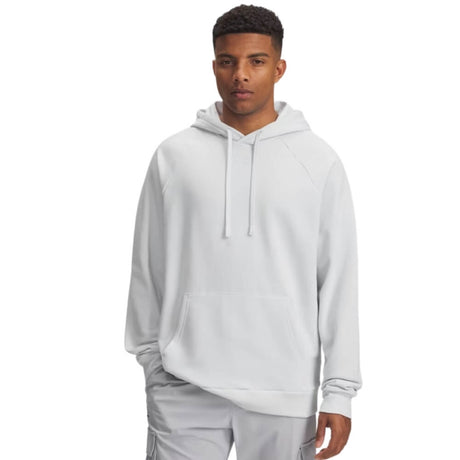 Under Armour Men's Rival Fleece Hoodie Distant Gray - 1