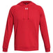 Under Armour Men's Rival Fleece Hoodie Distant Red_4