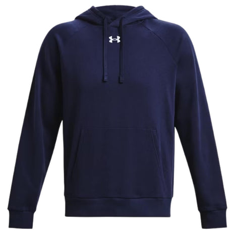 Under Armour Men's Rival Fleece Hoodie Midnight Navy - 5