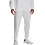 Under Armour Men's Rival Fleece Jogger White - 1