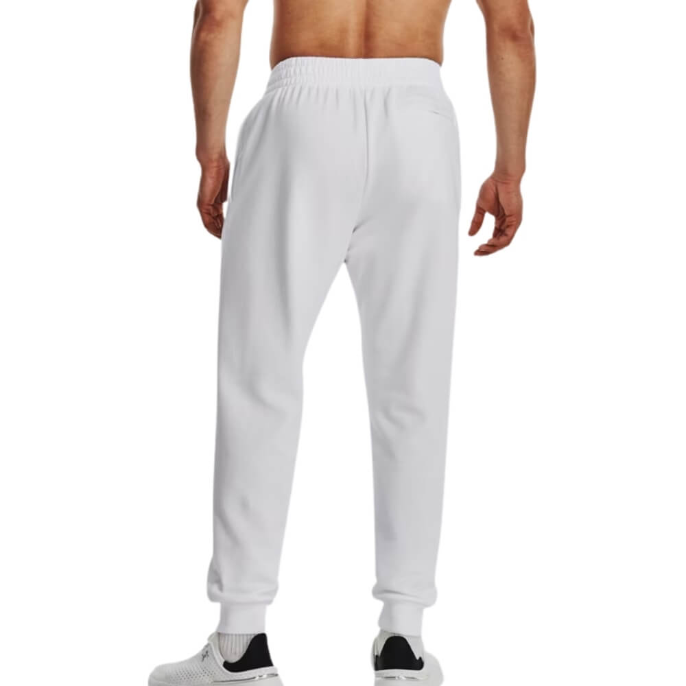 Under Armour Men's Rival Fleece Jogger White - 2