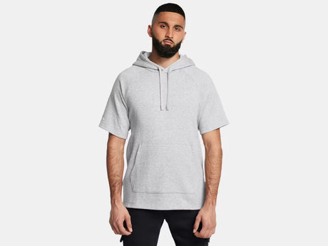Under Armour Men's Rival Fleece Short Sleeve Mod Gray - 1