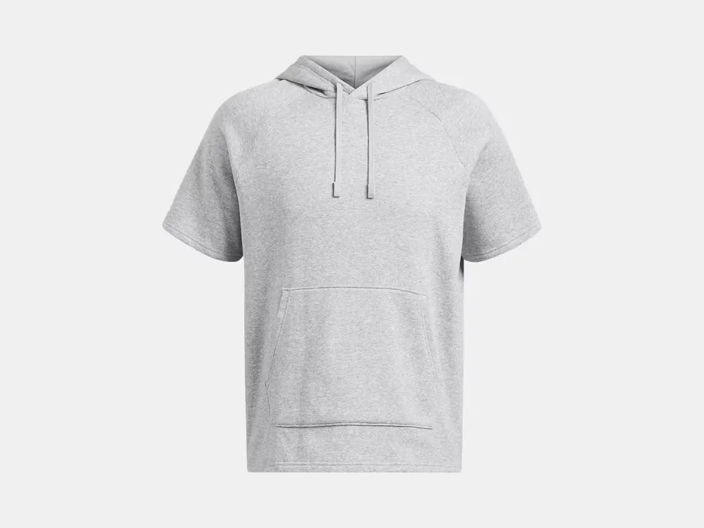 Under Armour Men's Rival Fleece Short Sleeve Mod Gray - 3