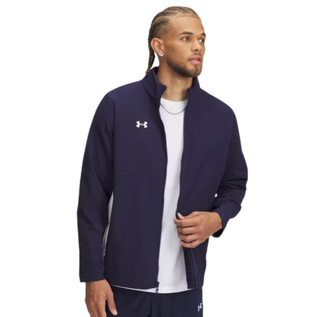 Under Armour Men's Stretch Woven Jacket Navy - 1
