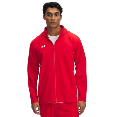 Under Armour Men's Stretch Woven Jacket Red - 1
