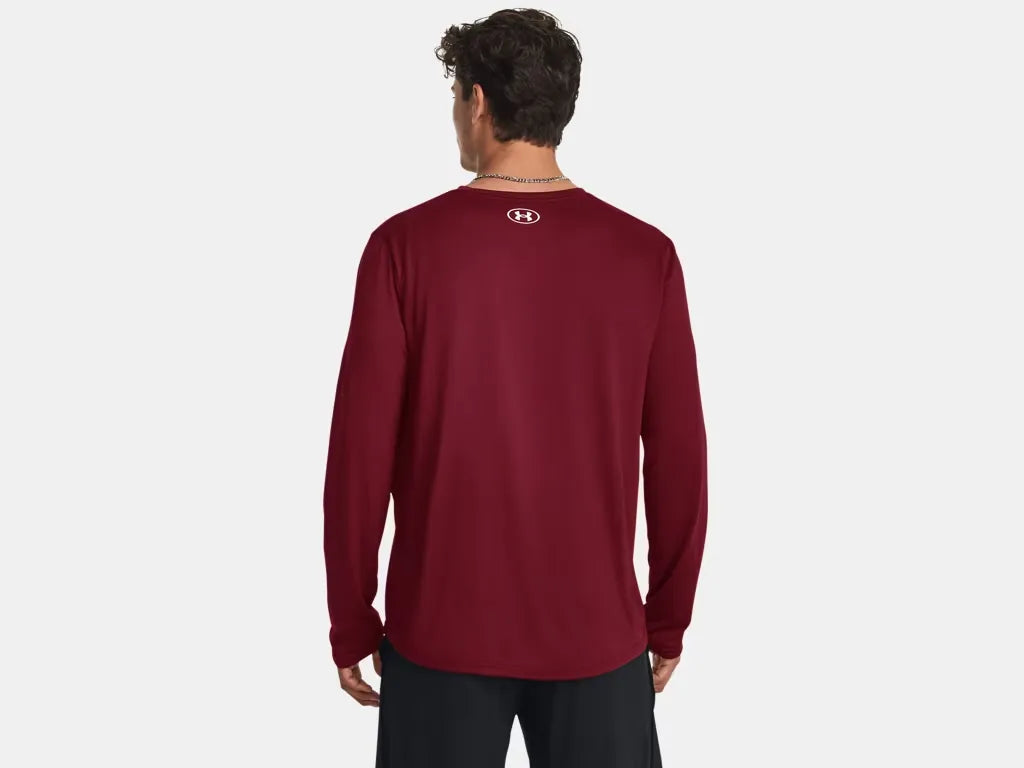 Under Armour Men's Team Tech Long Sleeve Cardinal - 2