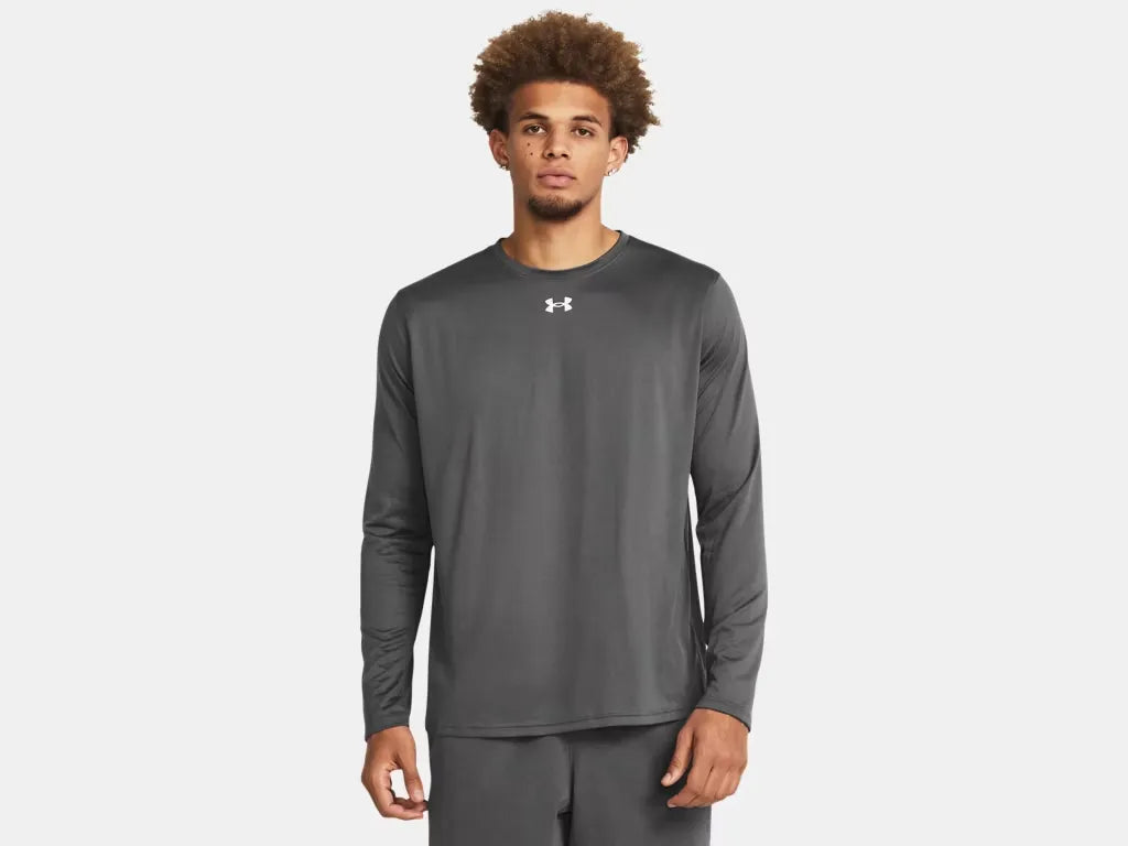 Under Armour Men's Team Tech Long Sleeve Castlerock - 1