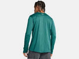 Under Armour Men's Team Tech Long Sleeve Coastal Teal  - 2