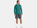 Under Armour Men's Team Tech Long Sleeve Coastal Teal  - 3