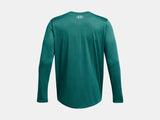 Under Armour Men's Team Tech Long Sleeve Coastal Teal  - 5