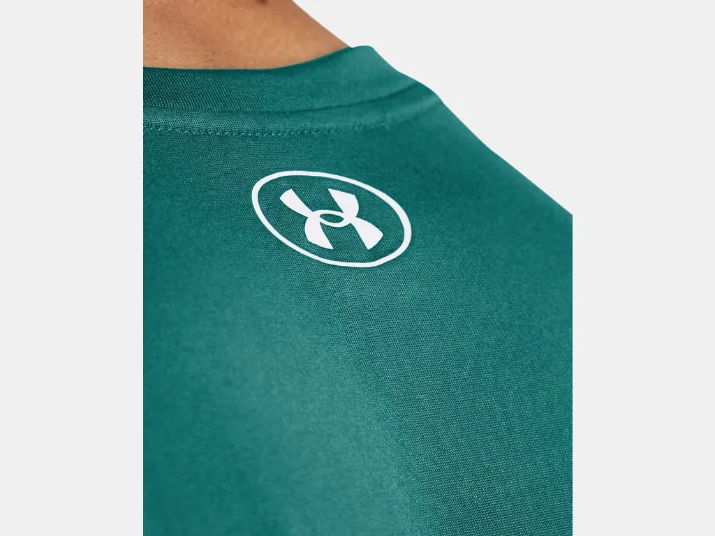 Under Armour Men's Team Tech Long Sleeve Coastal Teal  - 6