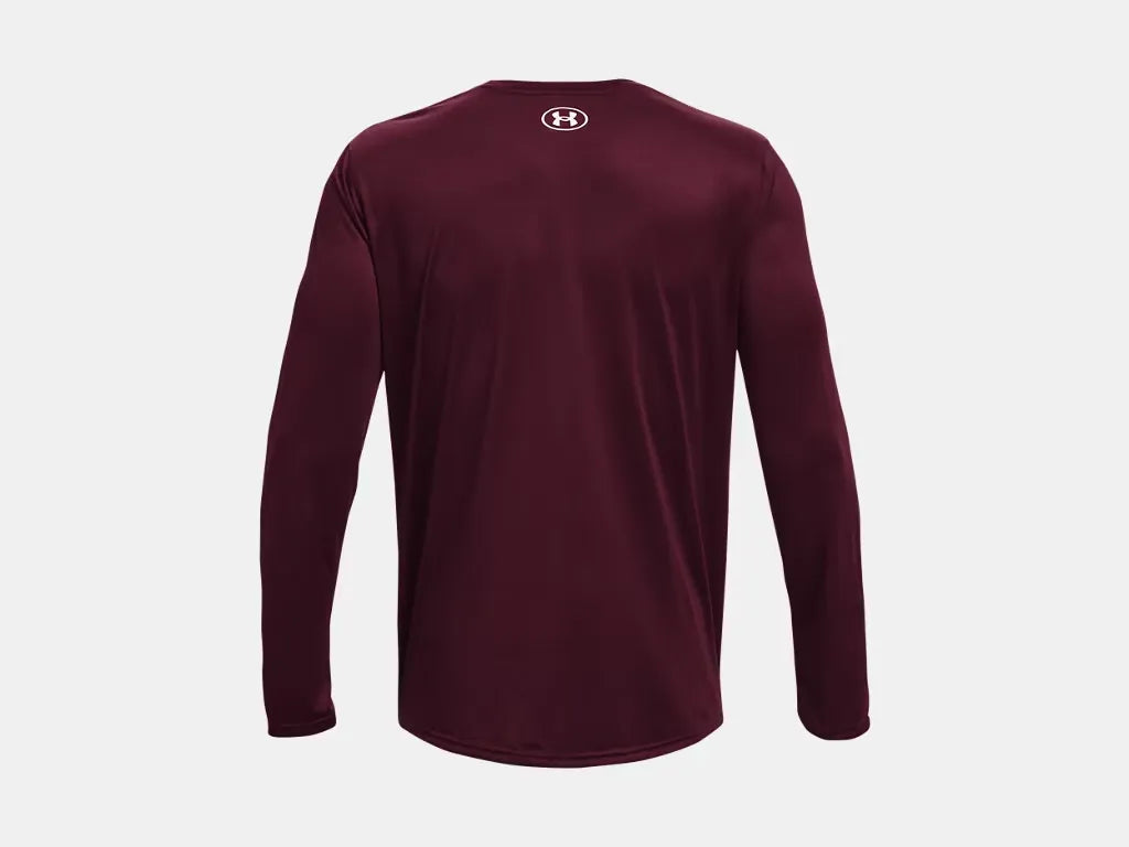 Under Armour Men's Team Tech Long Sleeve Maroon - 5