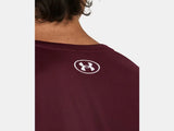 Under Armour Men's Team Tech Long Sleeve Maroon - 6