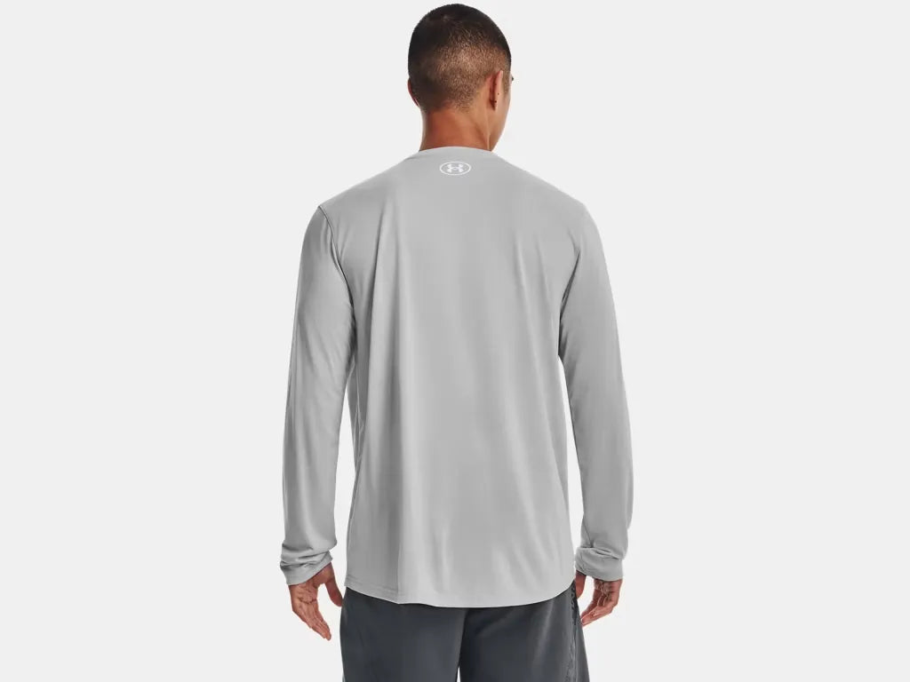 Under Armour Men's Team Tech Long Sleeve Mod Gray - 2