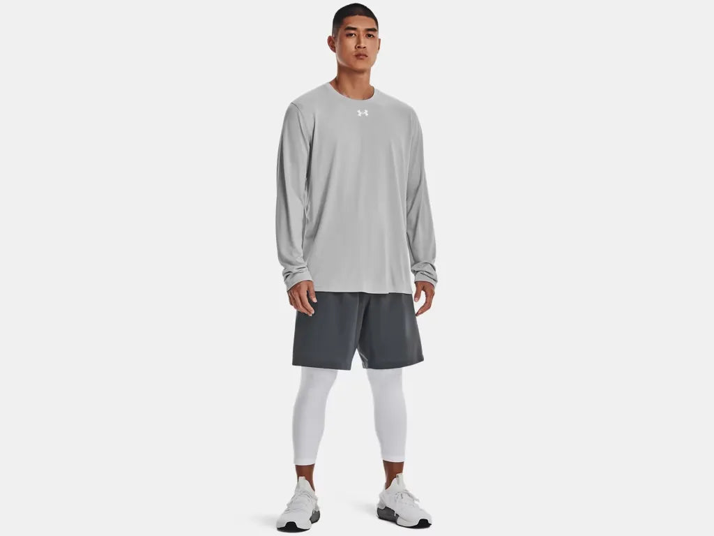 Under Armour Men's Team Tech Long Sleeve Mod Gray - 3
