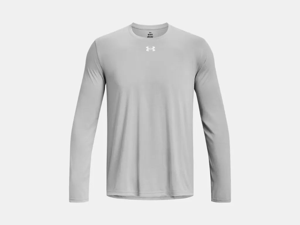 Under Armour Men's Team Tech Long Sleeve Mod Gray - 4
