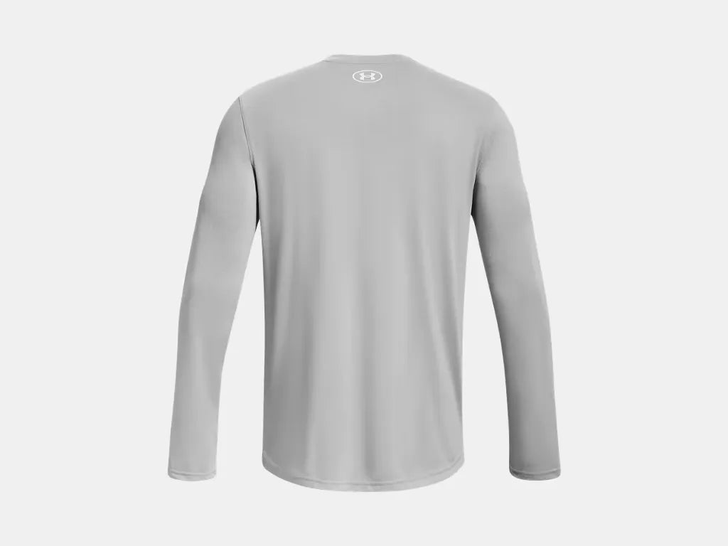 Under Armour Men's Team Tech Long Sleeve Mod Gray - 5