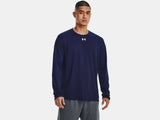 Under Armour Men's Team Tech Long Sleeve Navy - 1