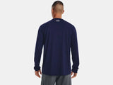Under Armour Men's Team Tech Long Sleeve Navy - 2