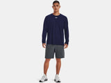 Under Armour Men's Team Tech Long Sleeve Navy - 3