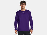 Under Armour Men's Team Tech Long Sleeve Purple - 1