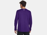 Under Armour Men's Team Tech Long Sleeve Purple - 2