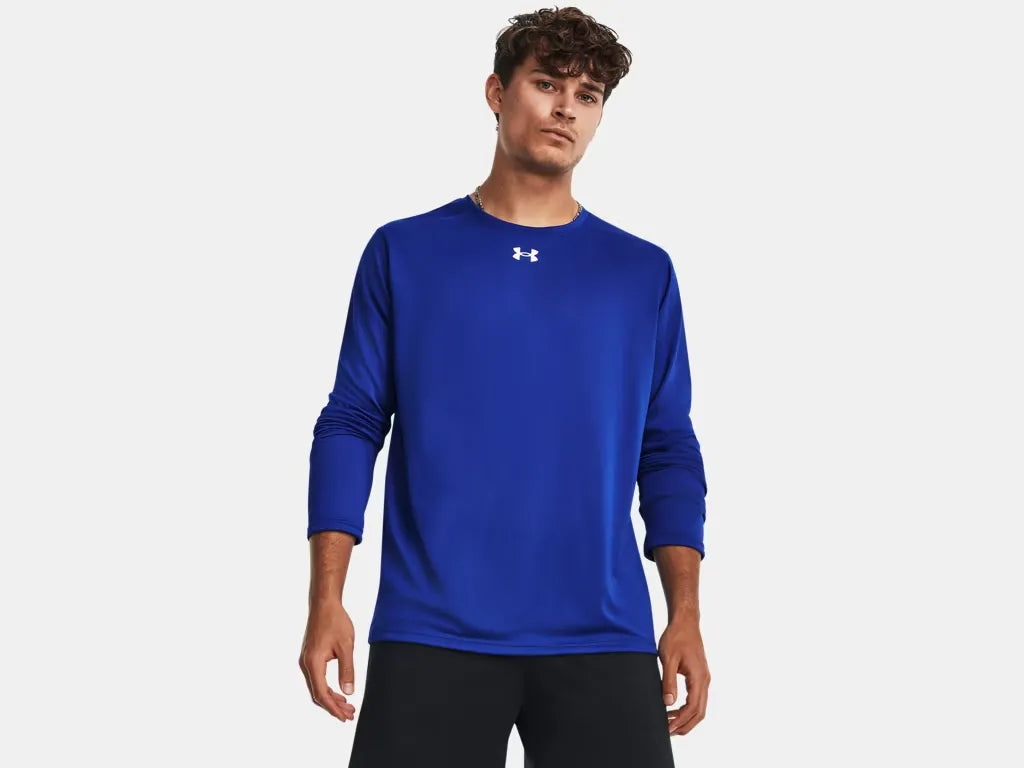 Under Armour Men's Team Tech Long Sleeve Royal - 1