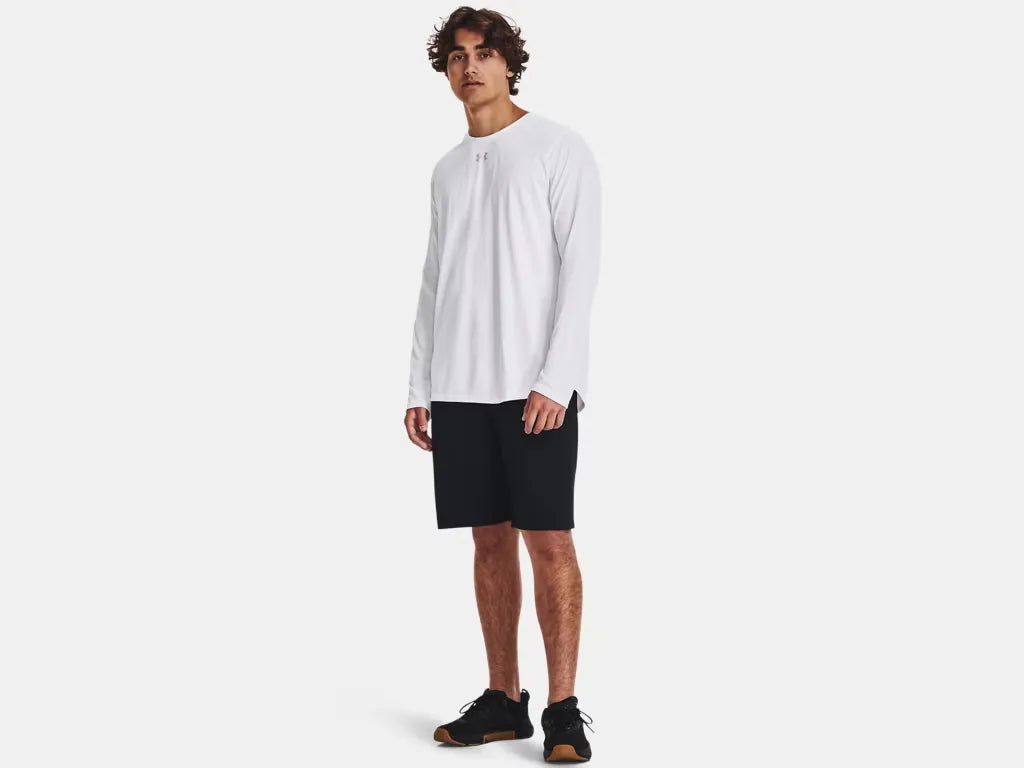 Under Armour Men's Team Tech Long Sleeve White - 3