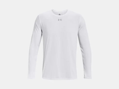 Under Armour Men's Team Tech Long Sleeve White - 4