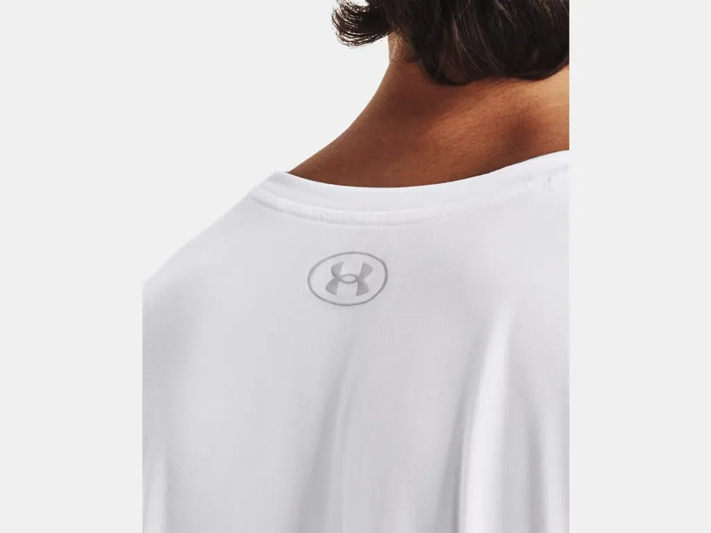 Under Armour Men's Team Tech Long Sleeve White - 6