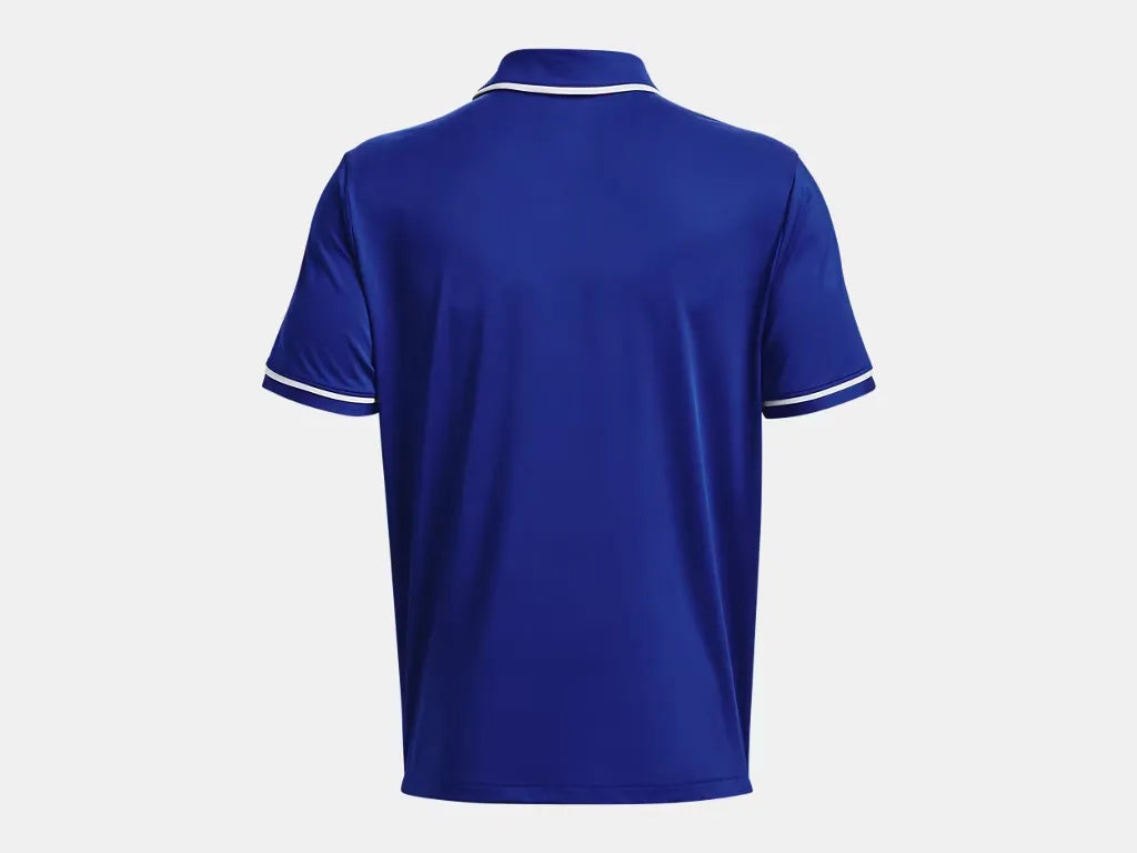 Under Armour Men's Team Tipped Polo Royal - 5