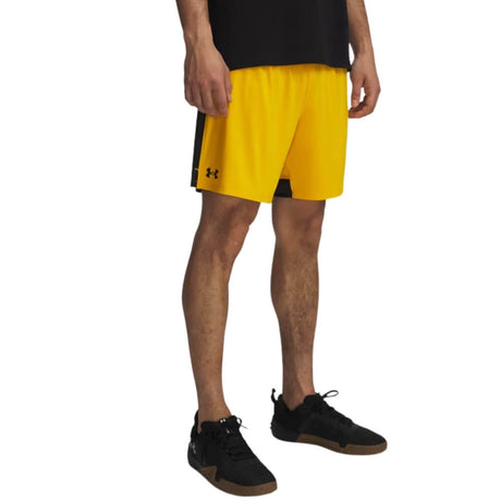 Under Armour Men's Tech Vent Non-Pocket Short - 7" Inseam Gold - 1
