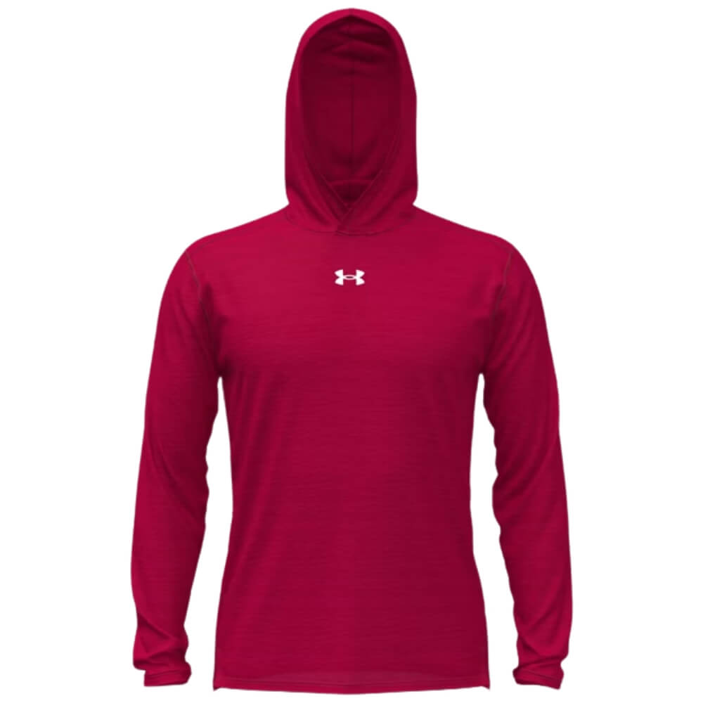 Under Armour Men's Tech Vent Team Hoodie Red - 1