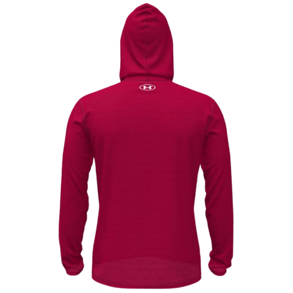 Under Armour Men's Tech Vent Team Hoodie Red - 3