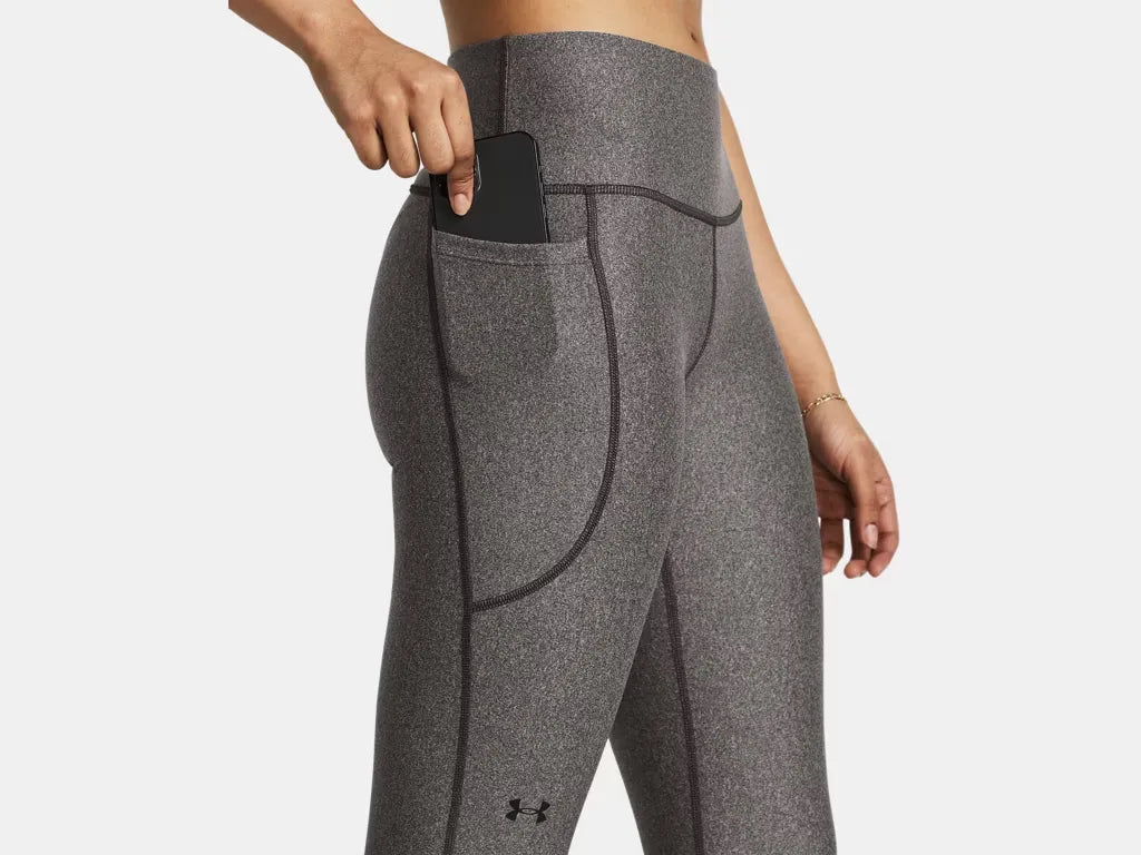 Under Armour Women's HeatGear Hi-Rise Full-Length Leggings Charcoal - 6