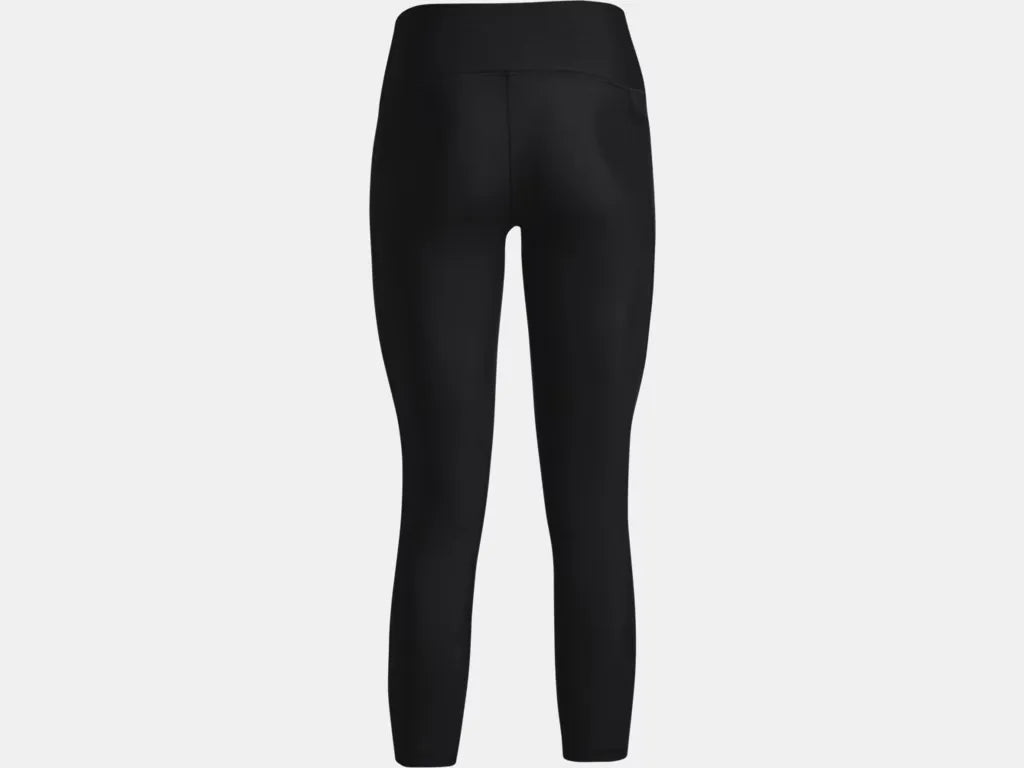 Under Armour Women's HeatGear No-Slip Waistband Ankle Leggings Black - 3