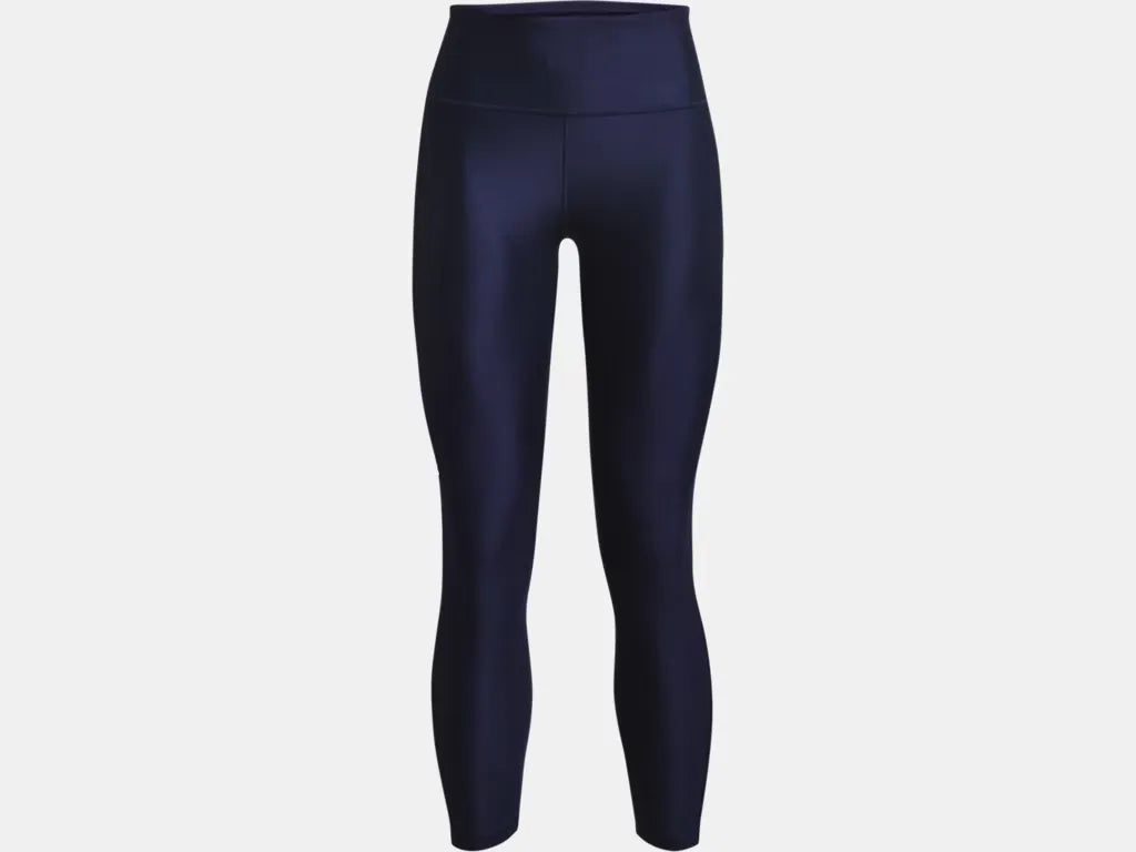 Under Armour Women's HeatGear No-Slip Waistband Ankle Leggings Midnight Navy - 2
