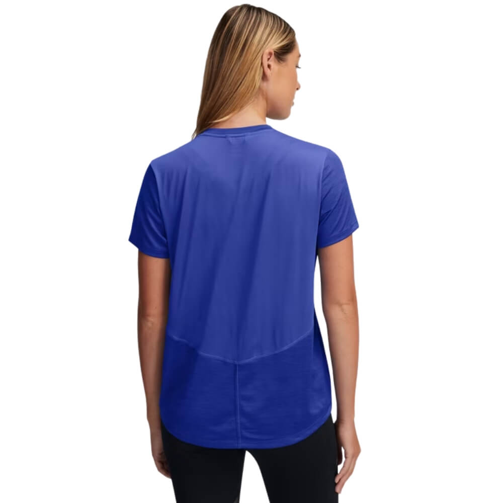 Under Armour Women's Tech Vent Short Sleeve Royal - 2