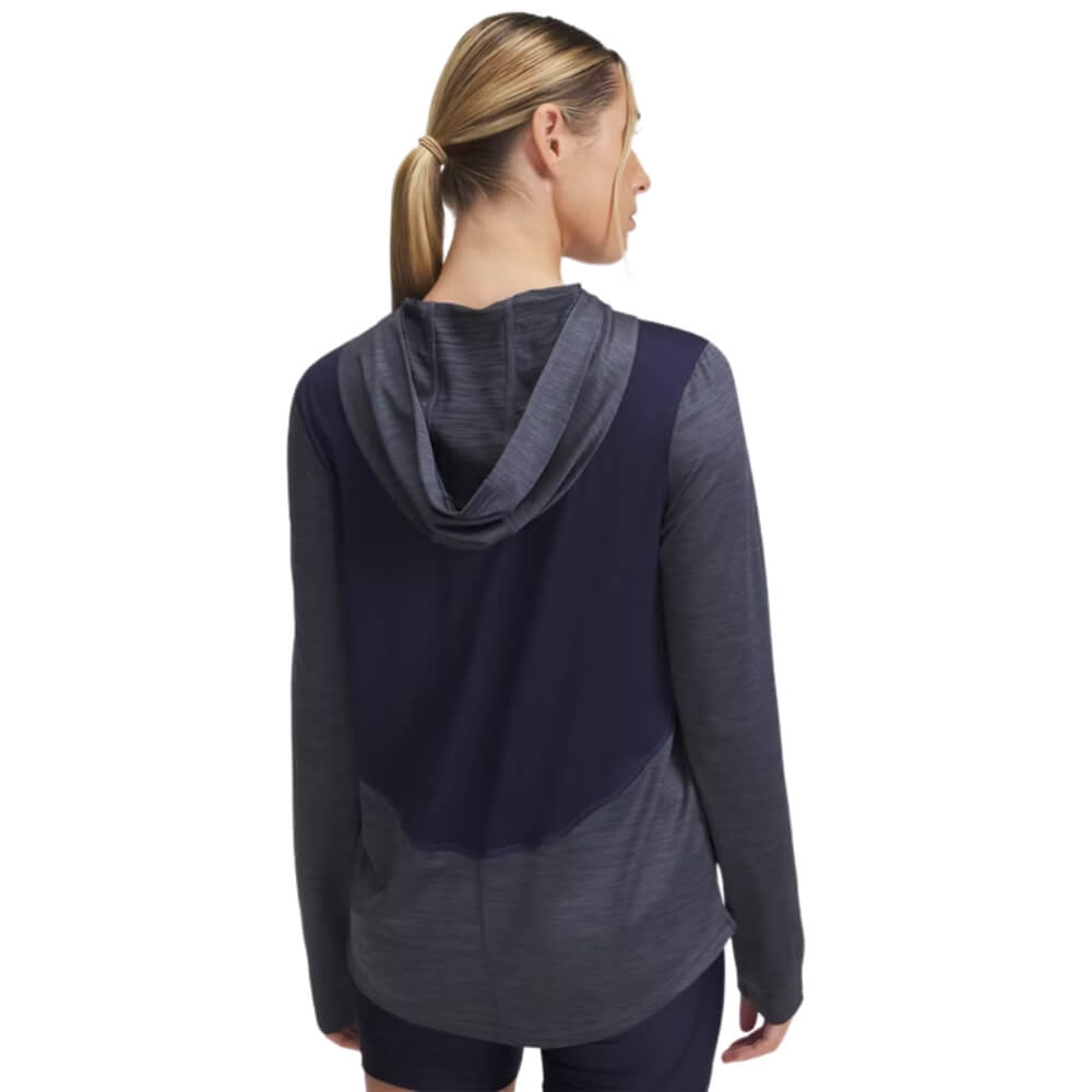 Under Armour Women's Tech Vent Team Hoodie Navy - 2
