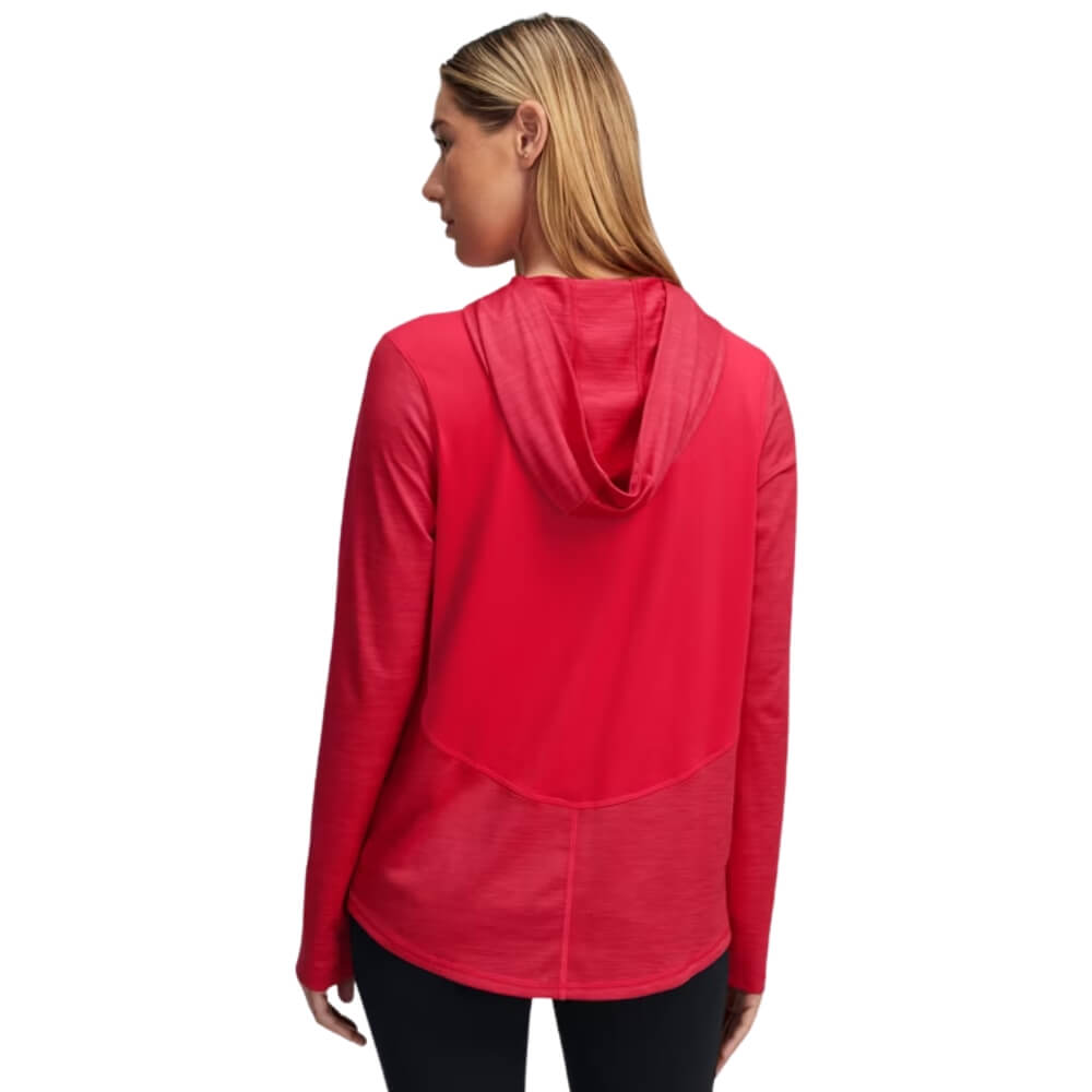Under Armour Women's Tech Vent Team Hoodie Red - 2