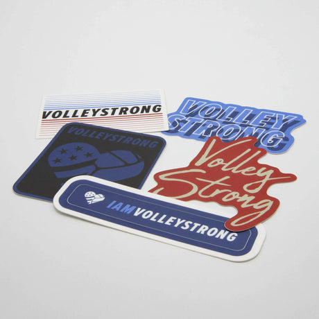 Volleystrong Sticker Pack Various Volleystrong
