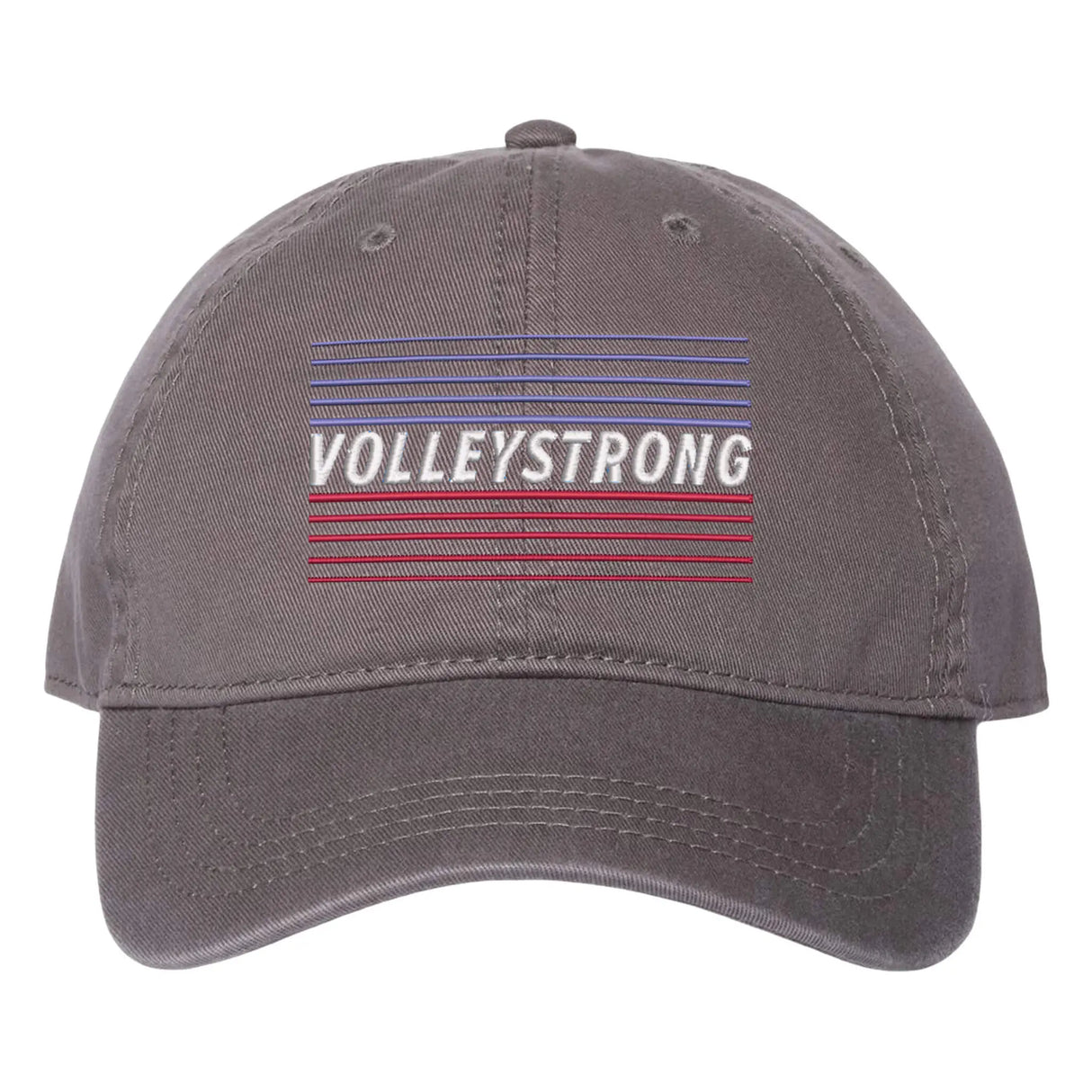 Volleystrong Horizon Dad Hat Charcoal Volleystrong