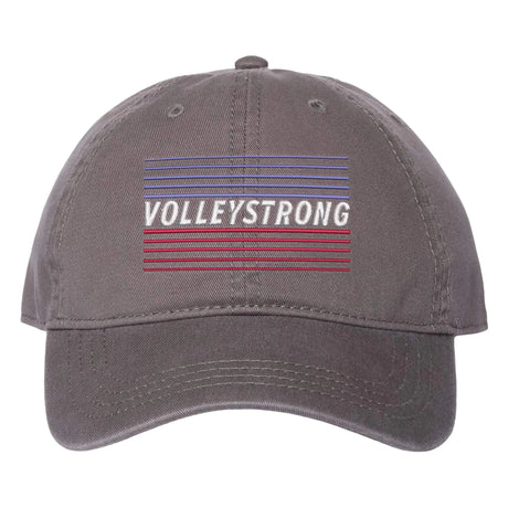 Volleystrong Horizon Dad Hat Charcoal Volleystrong