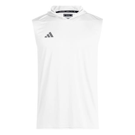 adidas D4T Sleeveless Hoodie White