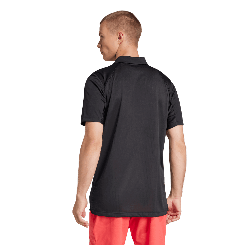 adidas Men's Climacool Polo Black - 4