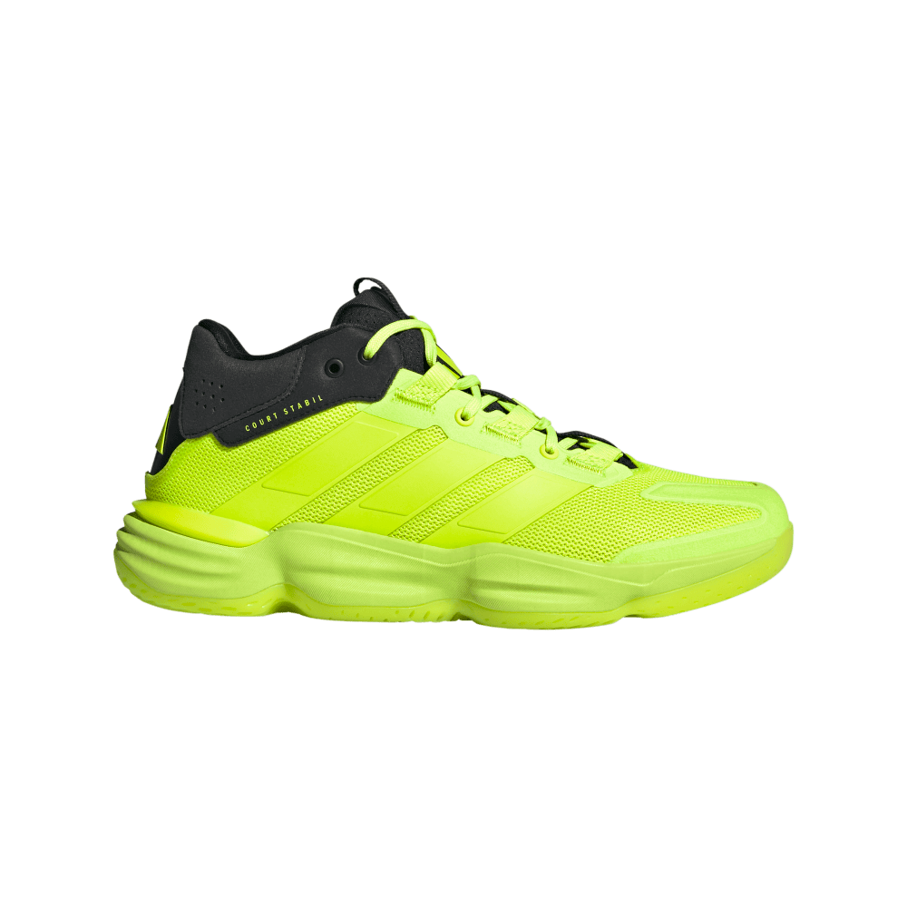 adidas Men's Court Stabil Volleyball Shoe Lemon - 1
