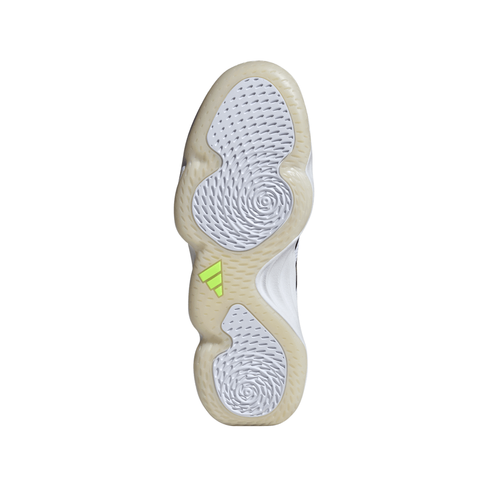 adidas Men's Court Stabil Volleyball Shoe White Black - 6