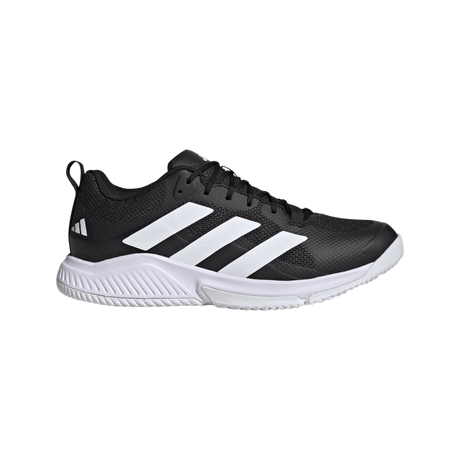 adidas Men's Court Team Bounce 2.0 Volleyball Shoe Black White - 1